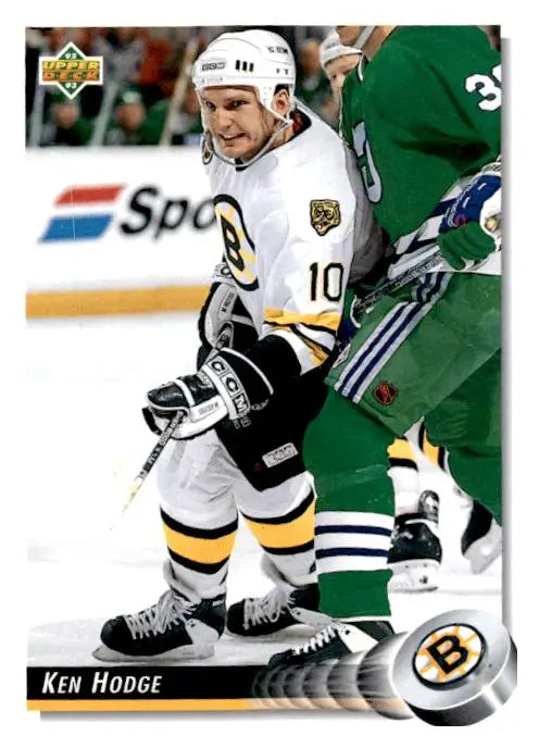 1992-93 Upper Deck #254a Ken Hodge - Trading Card
