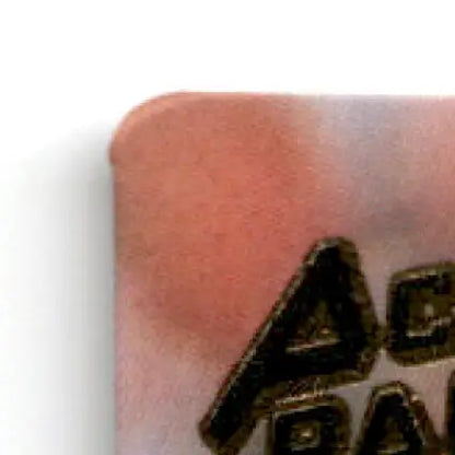 Corner of reddish-orange action packed football rookie update Jeff George Colts card with embossed A