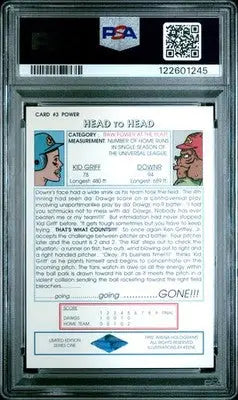 1992 Arena Holograms Kid Griff Ken Griffey JR. #3 Power Baseball PSA 6