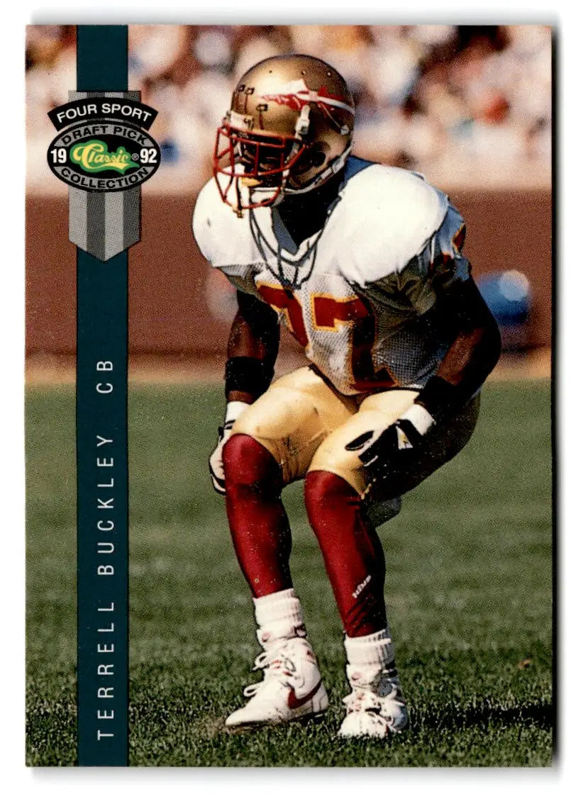 1992 Classic Four Sport #127 Terrell Buckley - Trading Card