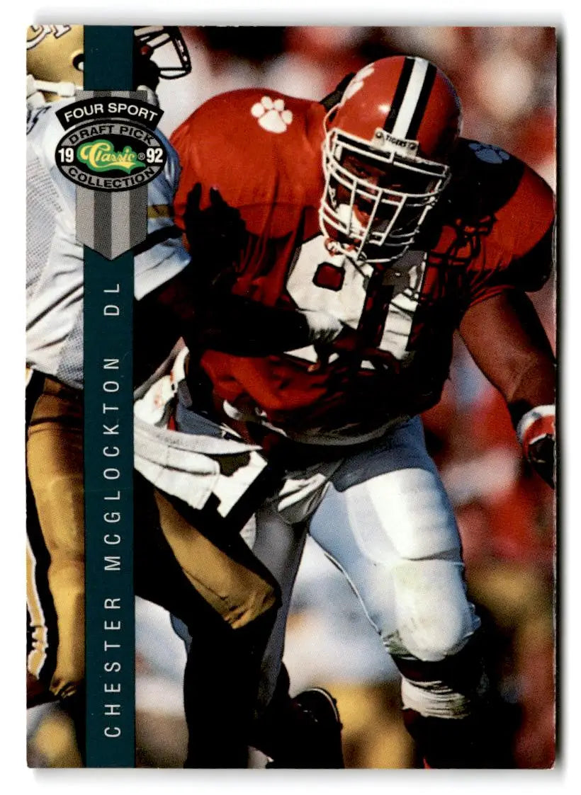1992 Classic Four Sport #141 Chester McGlockton - Trading Cards