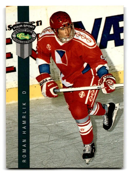 1992 Classic Four Sport #151 Roman Hamrlik - Trading Card
