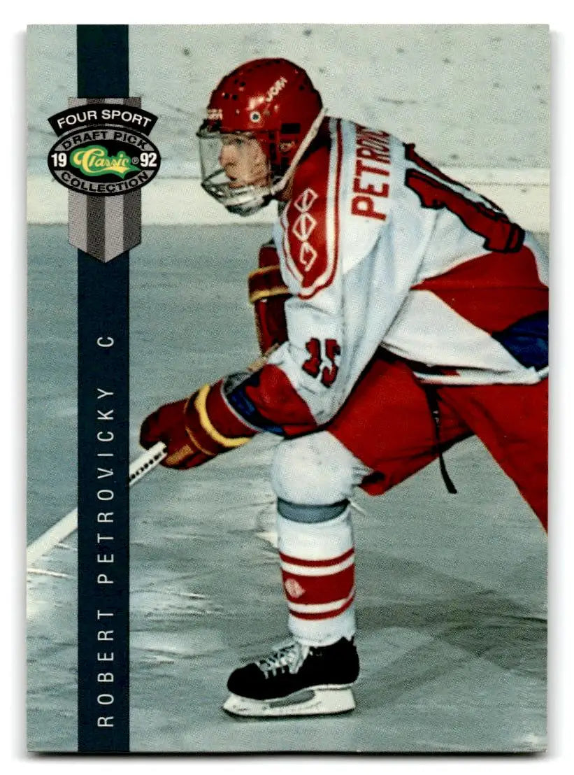 1992 Classic Four Sport #156 Robert Petrovicky - Trading Card