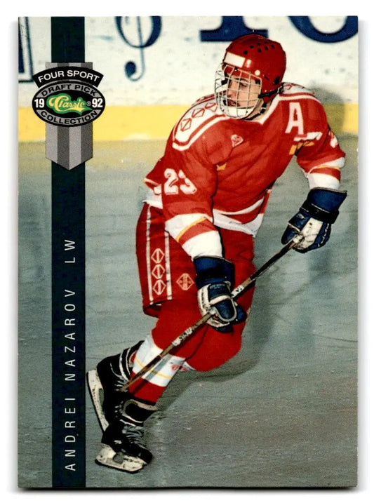 1992 Classic Four Sport #157 Andrei Nazarov - Trading Card