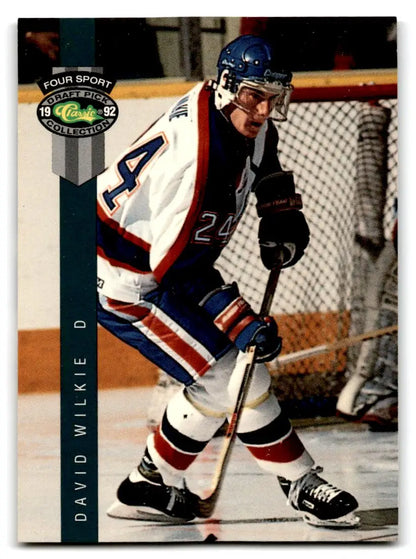 1992 Classic Four Sport #160 David Wilkie - Trading Card