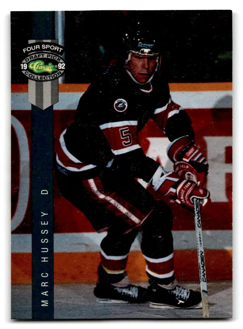 1992 Classic Four Sport #167 Marc Hussey - Trading Card