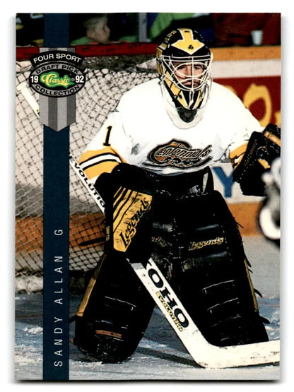 1992 Classic Four Sport #168 Sandy Allan - Trading Card