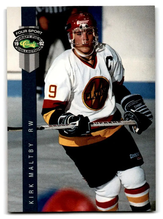 1992 Classic Four Sport #169 Kirk Maltby - Trading Cards