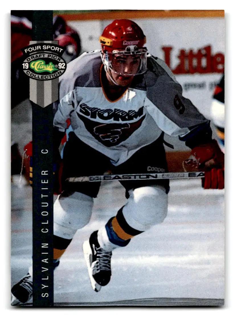 1992 Classic Four Sport #171 Sylvain Cloutier - Trading Card