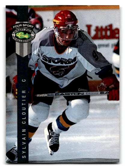 1992 Classic Four Sport #171 Sylvain Cloutier - Trading Card