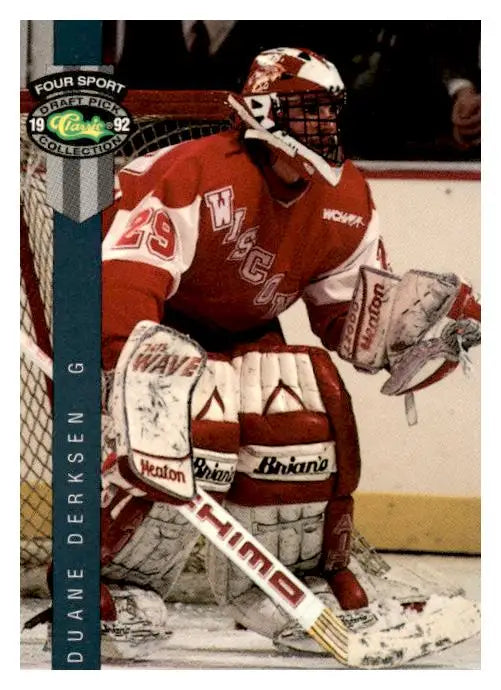 1992 Classic Four Sport #208 Duane Derksen - Collectible Trading Card
