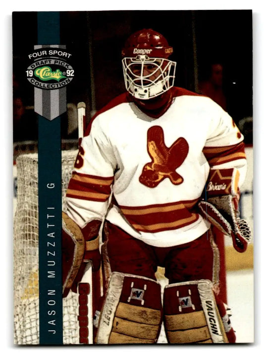 1992 Classic Four Sport #221 Jason Muzzatti - Trading Card