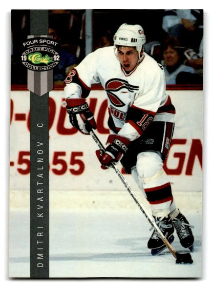 1992 Classic Four Sport #222 Dmitri Kvartalnov - Trading Card