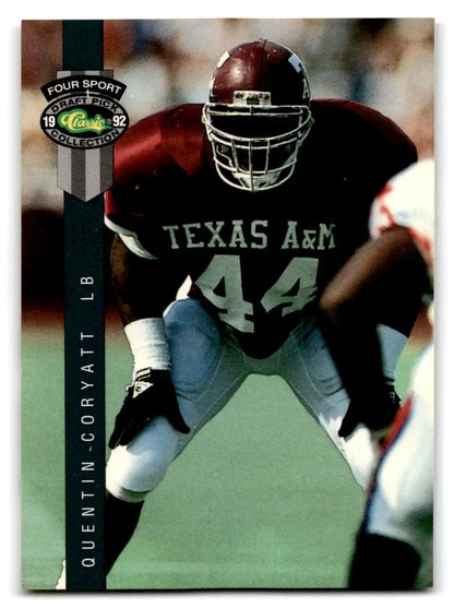1992 Classic Four Sport #78 Quentin Coryatt - Trading Card