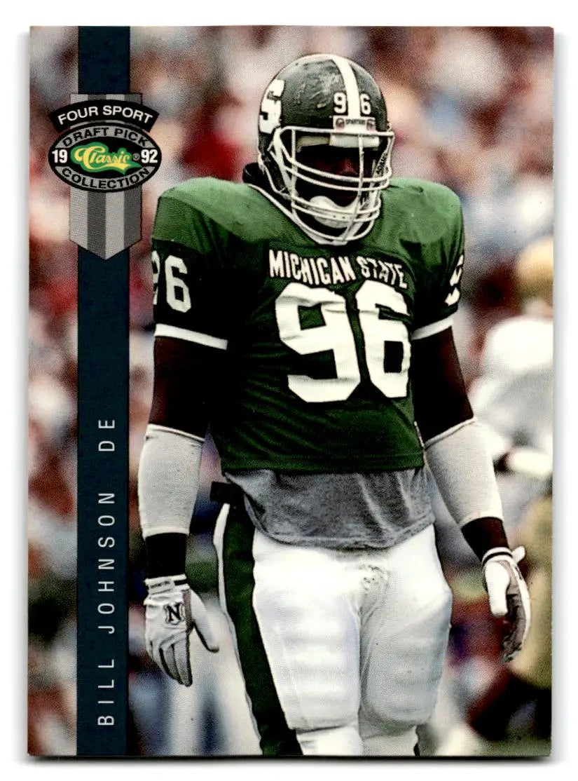 1992 Classic Four Sport #79 Bill Johnson - Trading Card