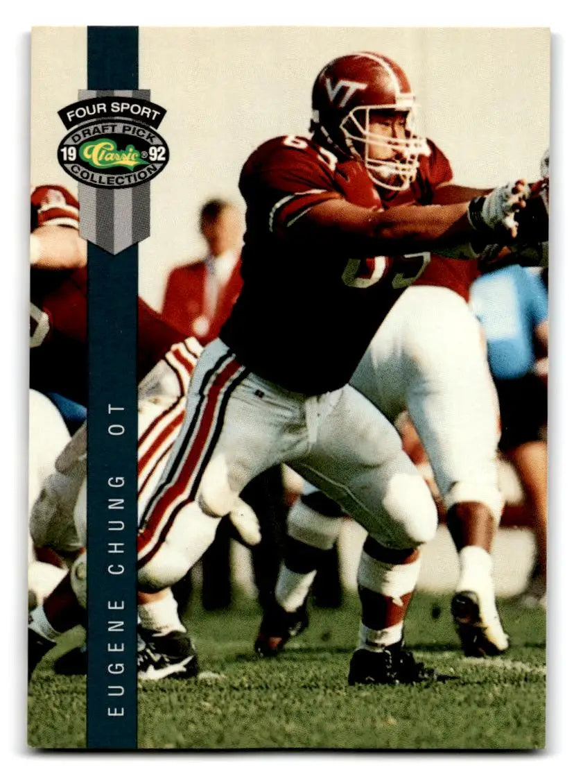 1992 Classic Four Sport #80 Eugene Chung - Trading Cards