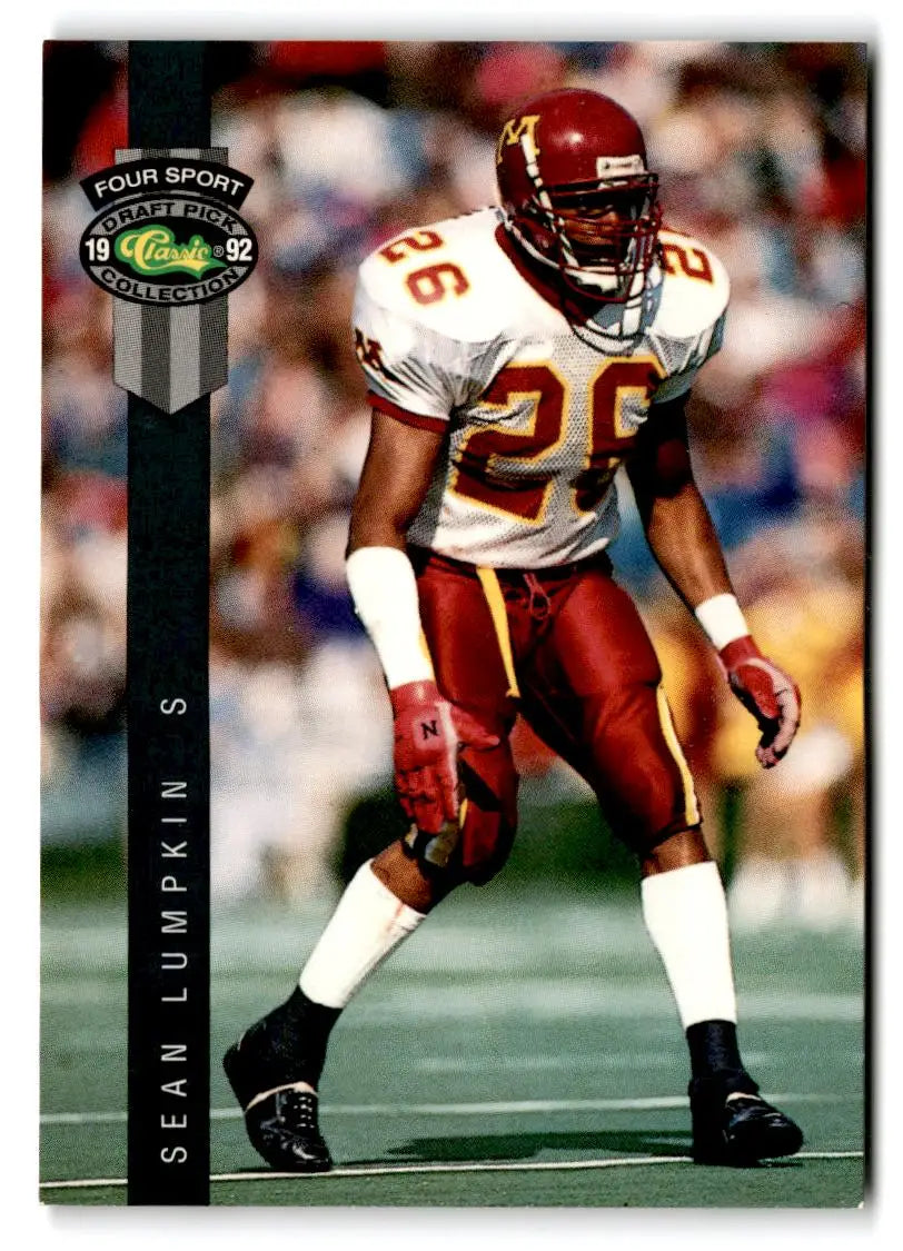 1992 Classic Four Sport #99 Sean Lumpkin - Trading Cards