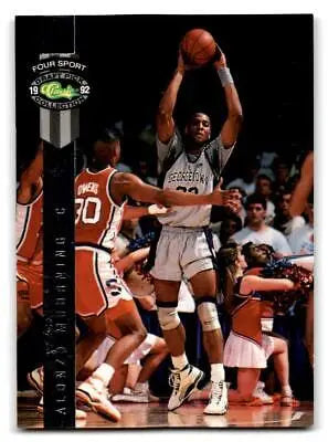 Basketball card for 1992 Classic Four Sport BC1 Alonzo Mourning Bonus Cards