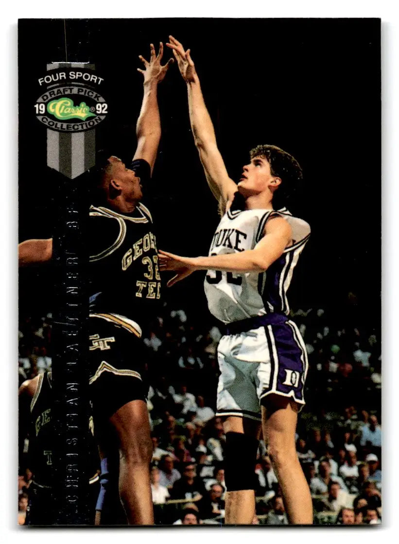 1992 Classic Four Sport #BC2 Christian Laettner Bonus Cards - Trading Cards