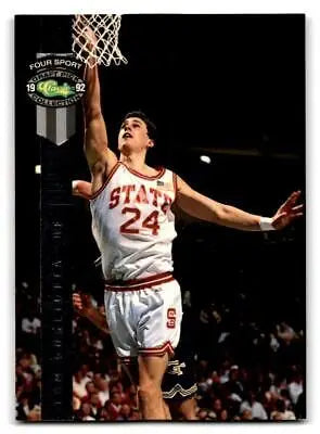 Basketball player in action on 1992 Classic Four Sport BC4 Tom Gugliotta Bonus Card