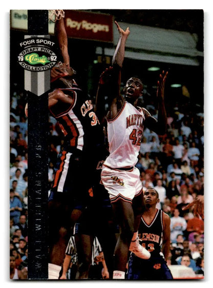 1992 Classic Four Sport #BC5 Walt Williams Bonus Cards - Trading Cards