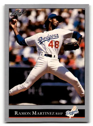 1992 Leaf #297 Ramon Martinez EX/NM Dodgers ID:60434 - Trading Cards