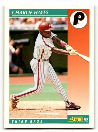 1992 Score #301 Charlie Hayes Philadelphia Phillies Baseball Cards E ID:60451 - Baseball Cards