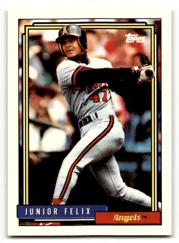 1992 Topps #189 Junior Felix NM-MT Angels ID:53824 - Trading Cards