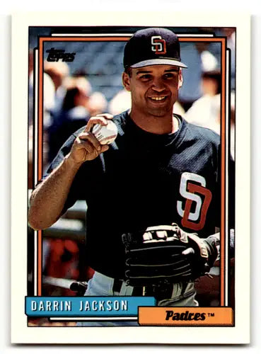 1992 Topps #88 Darrin Jackson NM Near Mint Padres ID:53823 - Trading Cards