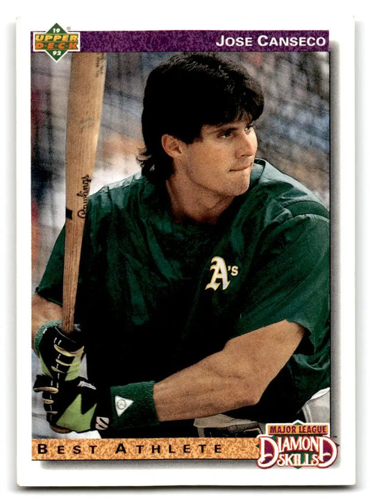 1992 Upper Deck #649 Jose Canseco - Trading Card