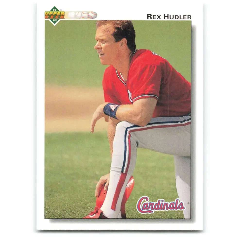 1992 Upper Deck #670 Rex Hudler NM-MT St. Louis Cardinals Baseball Card