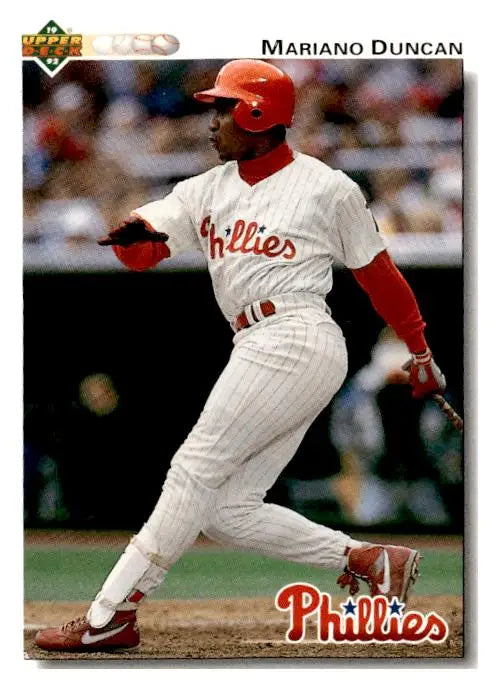 1992 Upper Deck #792 Mariano Duncan - Trading Card