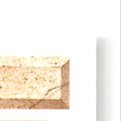 Light-colored speckled rectangular tile with beveled edge for Upper Deck Football Sean Gilbert