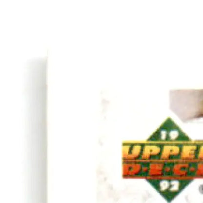 1992 Upper Deck Football Sean Gilbert #424 RC Los Angeles Rams pack front image