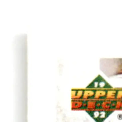 1992 Upper Deck Football Sean Gilbert RC card Los Angeles Rams deck football Sean Gilbert