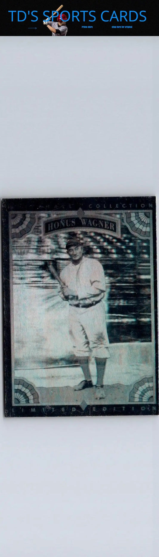 Honus Wagner baseball card from 1992 Whitehall Legends to Life NNO Honus Wagner