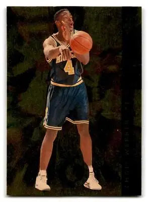 Chris Webber holding a basketball in Classic Images Four Sport card showcase