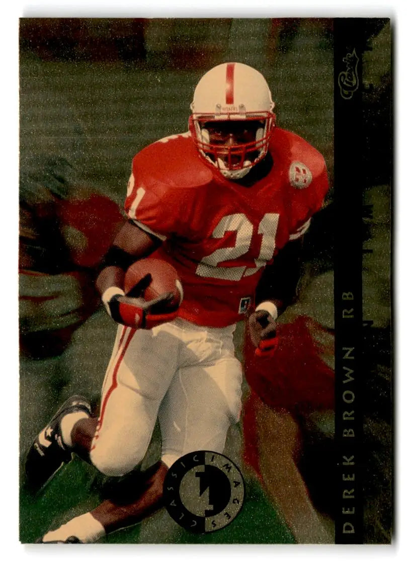 1993-94 Classic Images Four Sport #SI 17 Derek Brown Sudden Impact - Trading Card