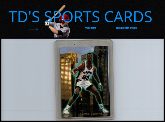 David Robinson Towers of Power basketball card from 1993-94 Fleer #25