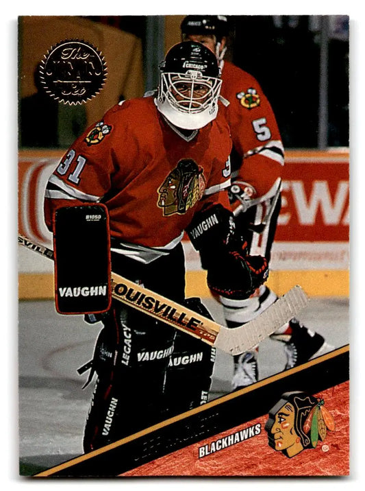 1993-94 Leaf #319 Jeff Hackett - Trading Card