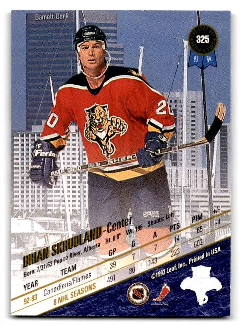 1993-94 Leaf #325 Brian Skrudland - Trading Card
