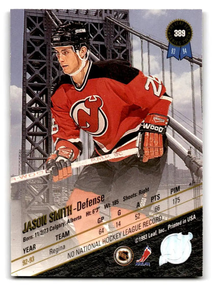 1993-94 Leaf #389 Jason Smith - Trading Card