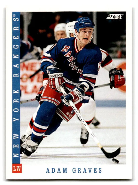 1993-94 Score #35 Adam Graves - Trading Card