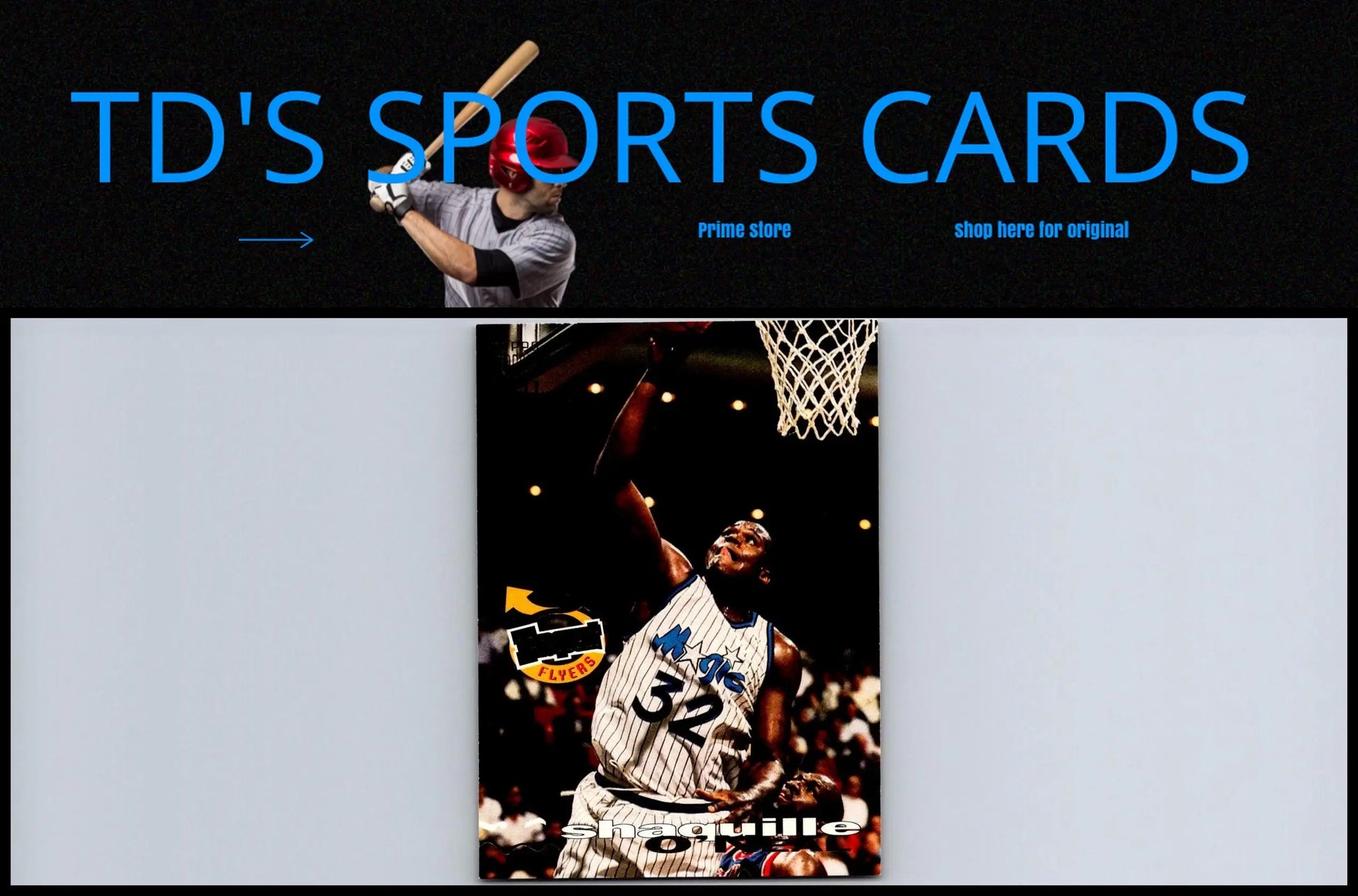 1993-94 Stadium Club #358 Shaquille O’Neal trading card featuring iconic basketball superstar