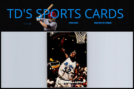1993-94 Stadium Club #358 Shaquille O’Neal trading card featuring iconic basketball superstar