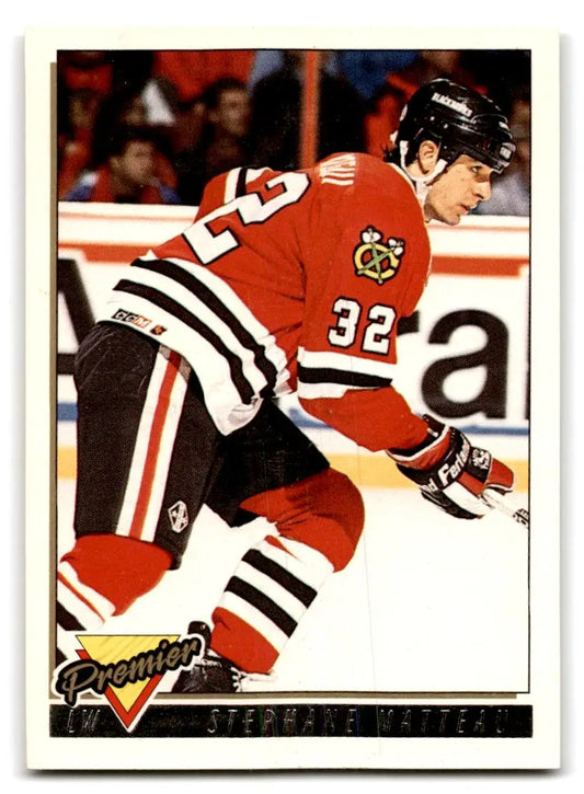 1993-94 Topps Premier #415 Stephane Matteau Gold - Trading Card