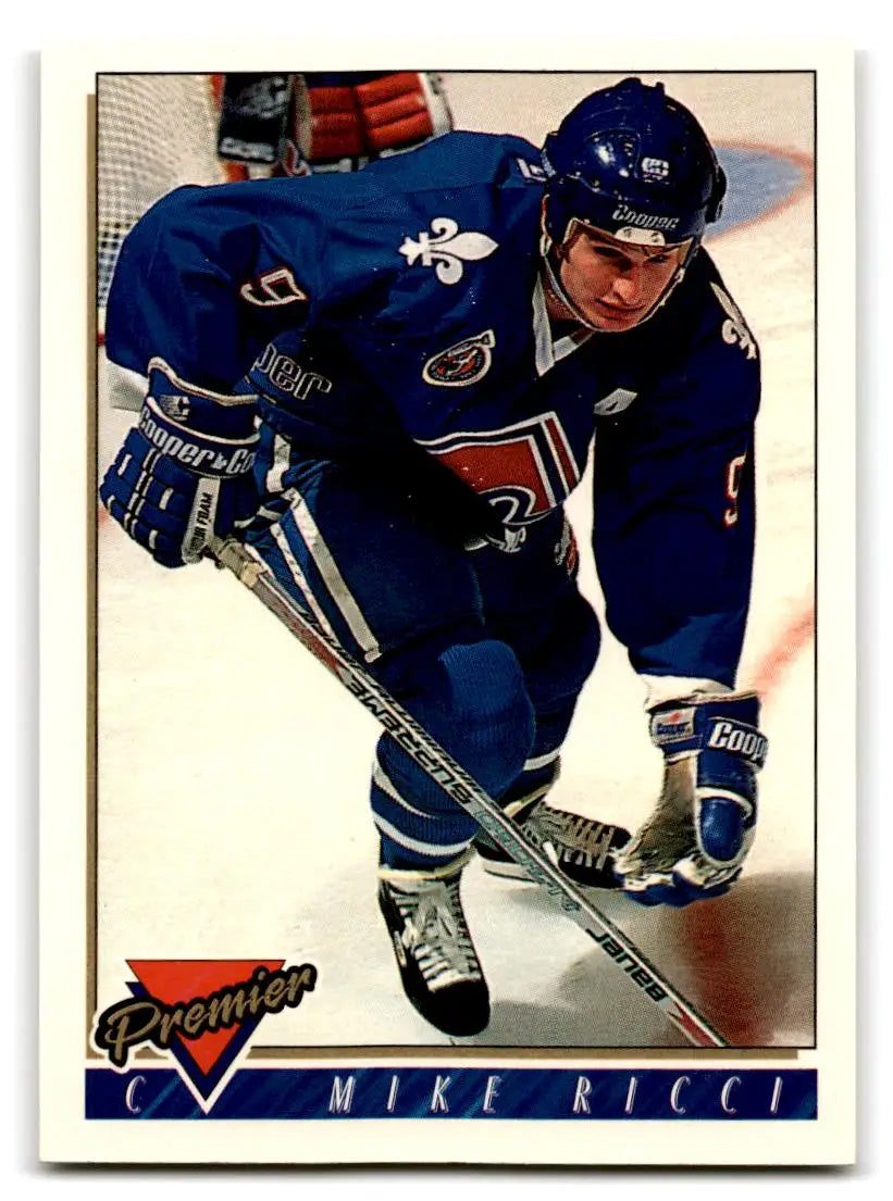 1993-94 Topps Premier #62 Mike Ricci - Trading Card