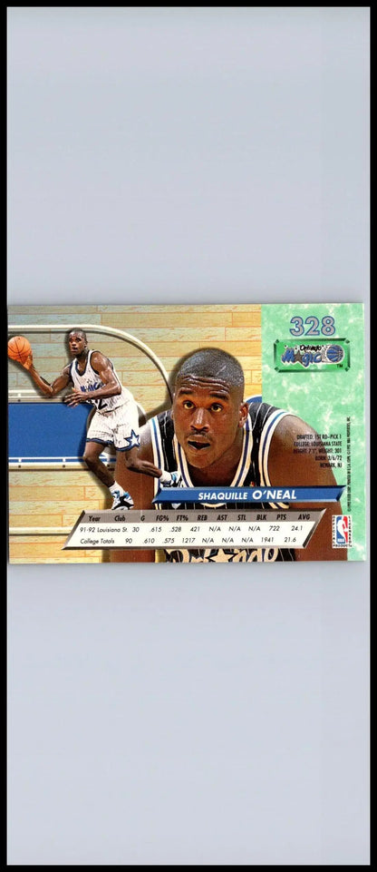 Shaquille O’Neal trading card from 1993-94 Ultra #135, a must-have for collectors