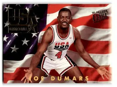 Joe Dumars 1993-94 Ultra #362 trading card featuring the basketball star’s iconic image
