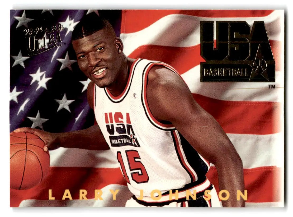 1993-94 Ultra #364 Larry Johnson - Trading Cards